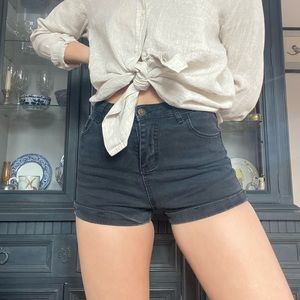 Brandy Melville black jean shorts